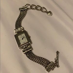 Brighton tivoli silver toggle bracelet watch